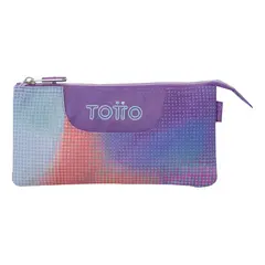 TOTTO - Estuche Multiuso Escolar Lápices Accesorios y utiles