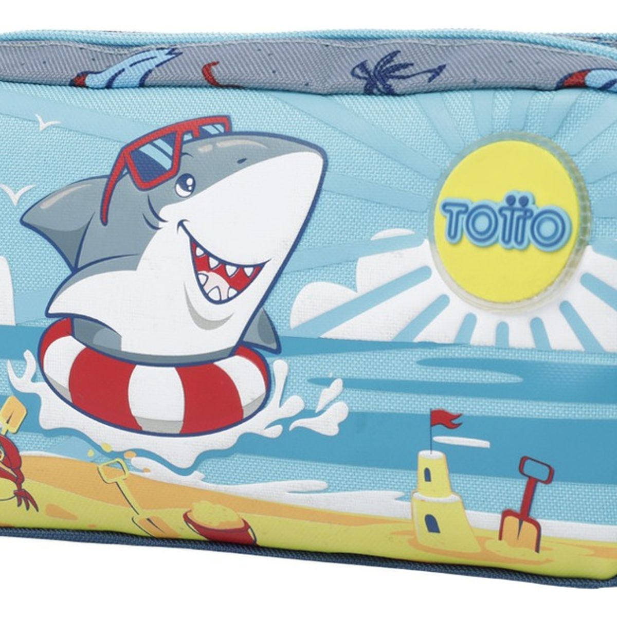 TOTTO - Estuche Totto Multiuso Escolar Lápices Accesorios y utiles