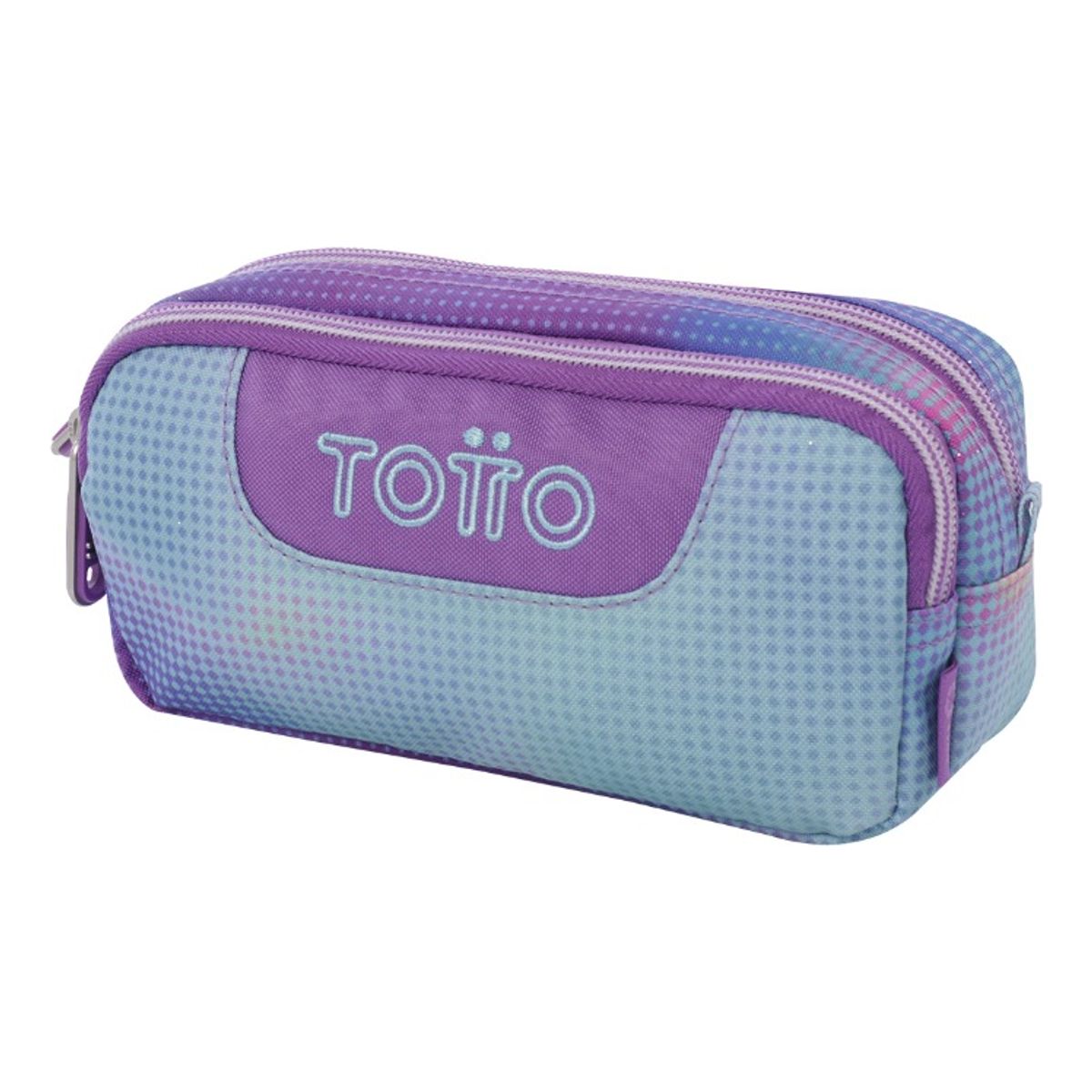 TOTTO - Estuche Totto Multiuso Escolar Lápices Accesorios y utiles