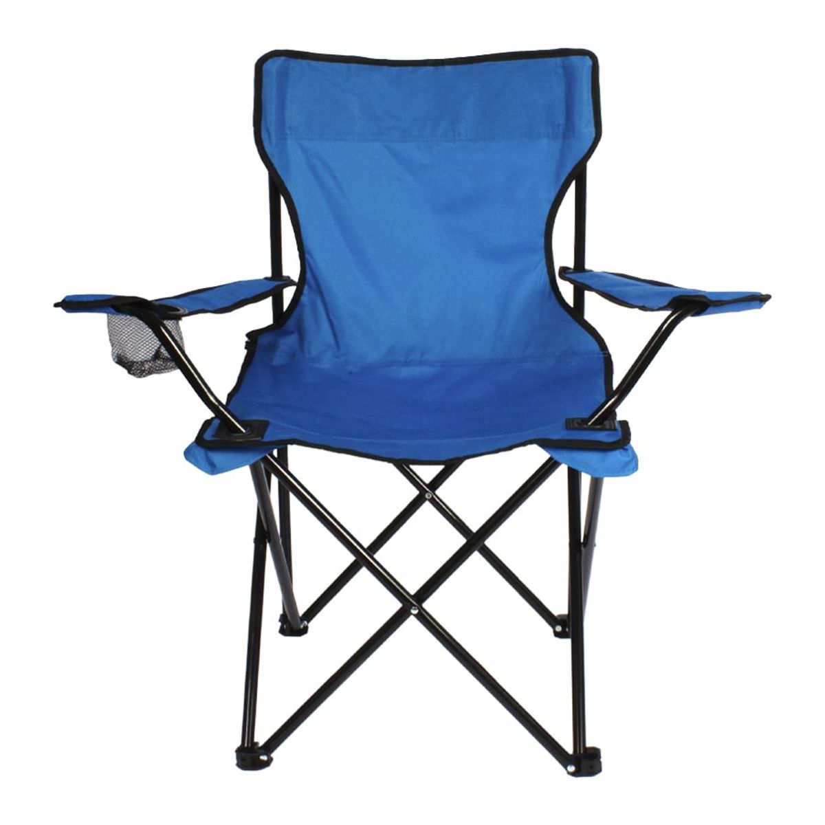 FOLD - Silla Plegable Playa Y Camping Con Bolso Y Apoya Brazo Color Azul