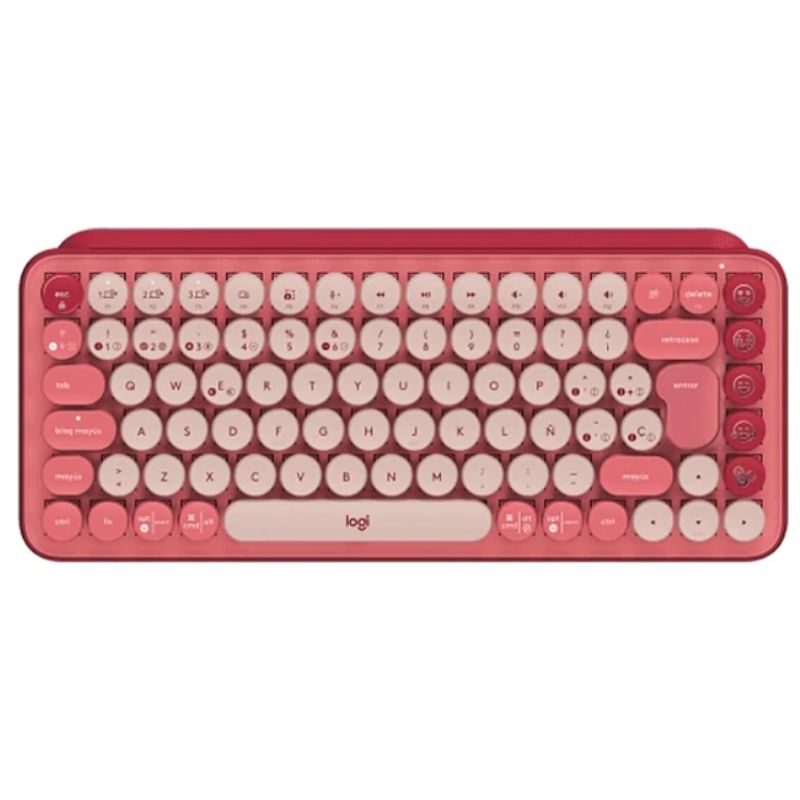 LOGITECH - Teclado Mecánico Logitech POP Keys Heartbreaker Wireless