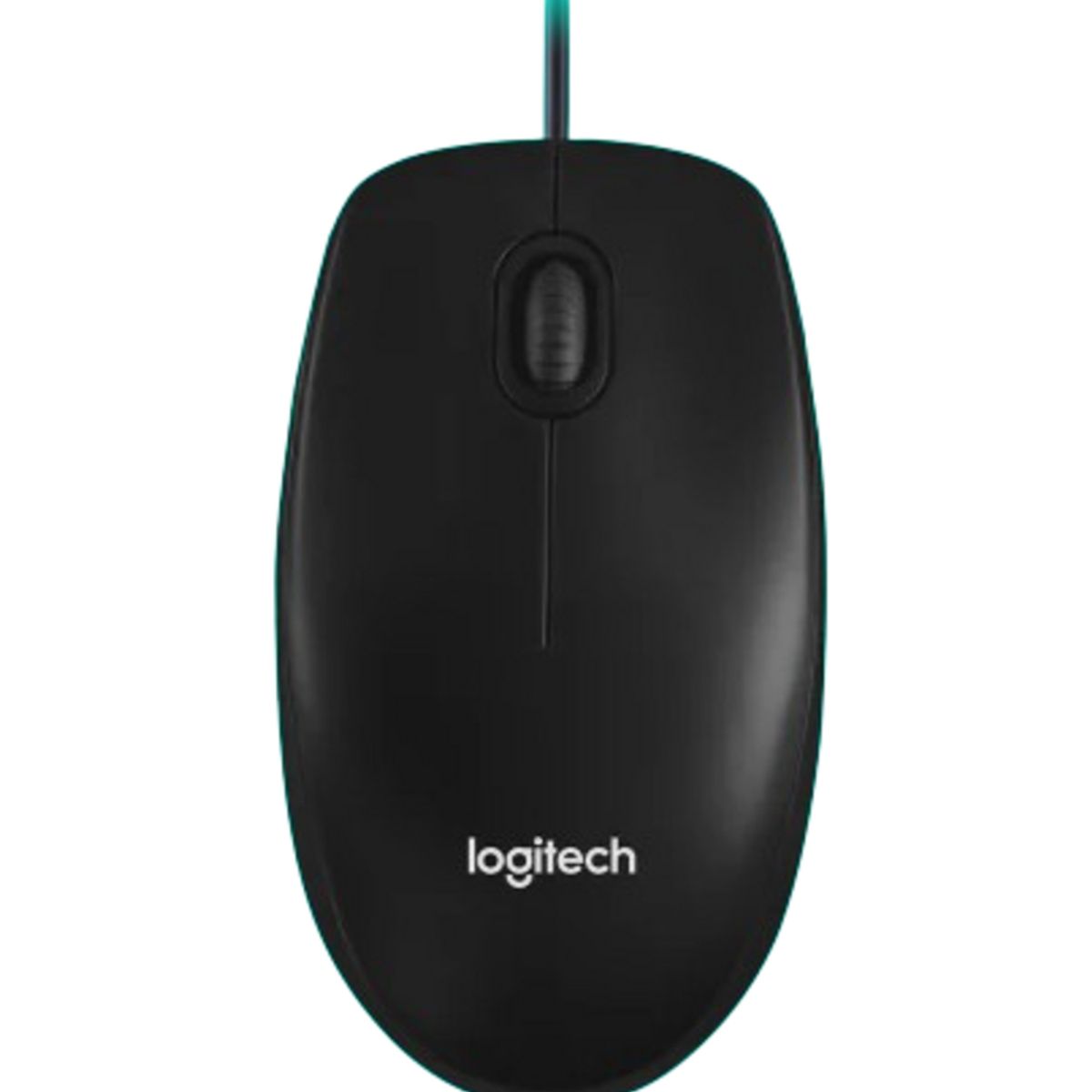 LOGITECH - Mouse con Cable Logitech M100 Negro