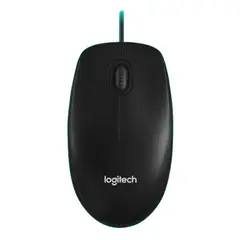 LOGITECH - Mouse con Cable M100 Negro