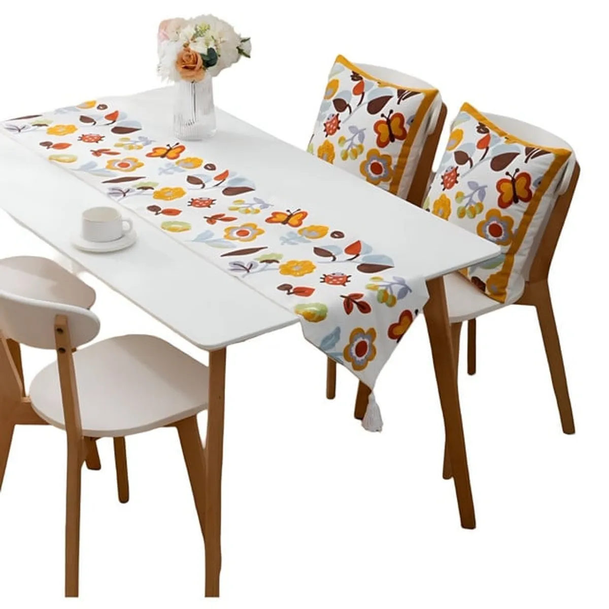 GENERICO - Camino de mesa bordado 33x180 cm