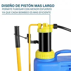 LIFU - Fumigador Pulverizador 16 Litros De Espalda