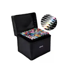 GENERICO - Set de 80 Marcadores de Dibujo