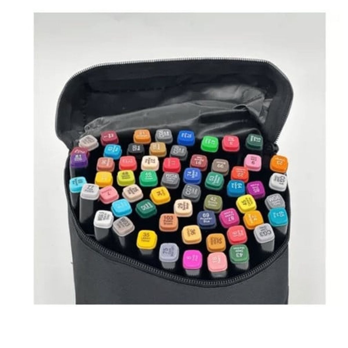 GENERICO - Set de 80 Marcadores de Dibujo