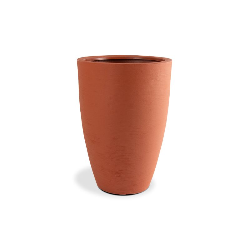 THE POPULAR DESIGN - MACETERO CONE GRAFIATO 77 TERRA CPLATO