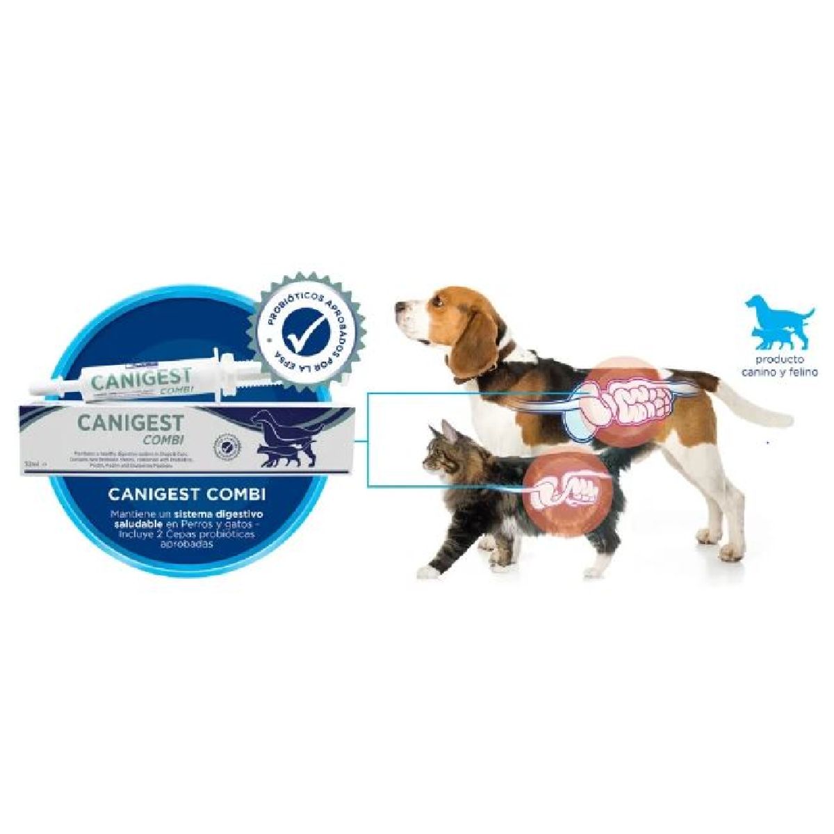 GENERICO - Canigest Combi 32 Ml Probiótico Perros Y Gatos