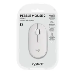 LOGITECH - 910-007047 MOUSE PEBBLE 2 M350S BLANCO