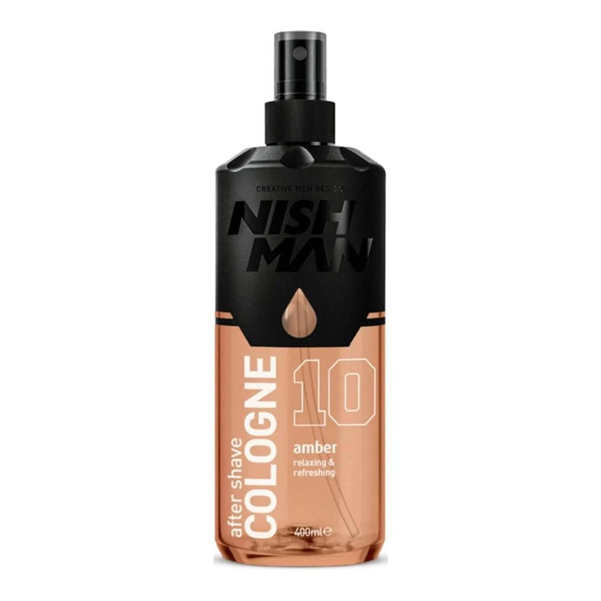 NISHMAN - Nishman Colonia para después del afeitado Amber N°10 400 ml