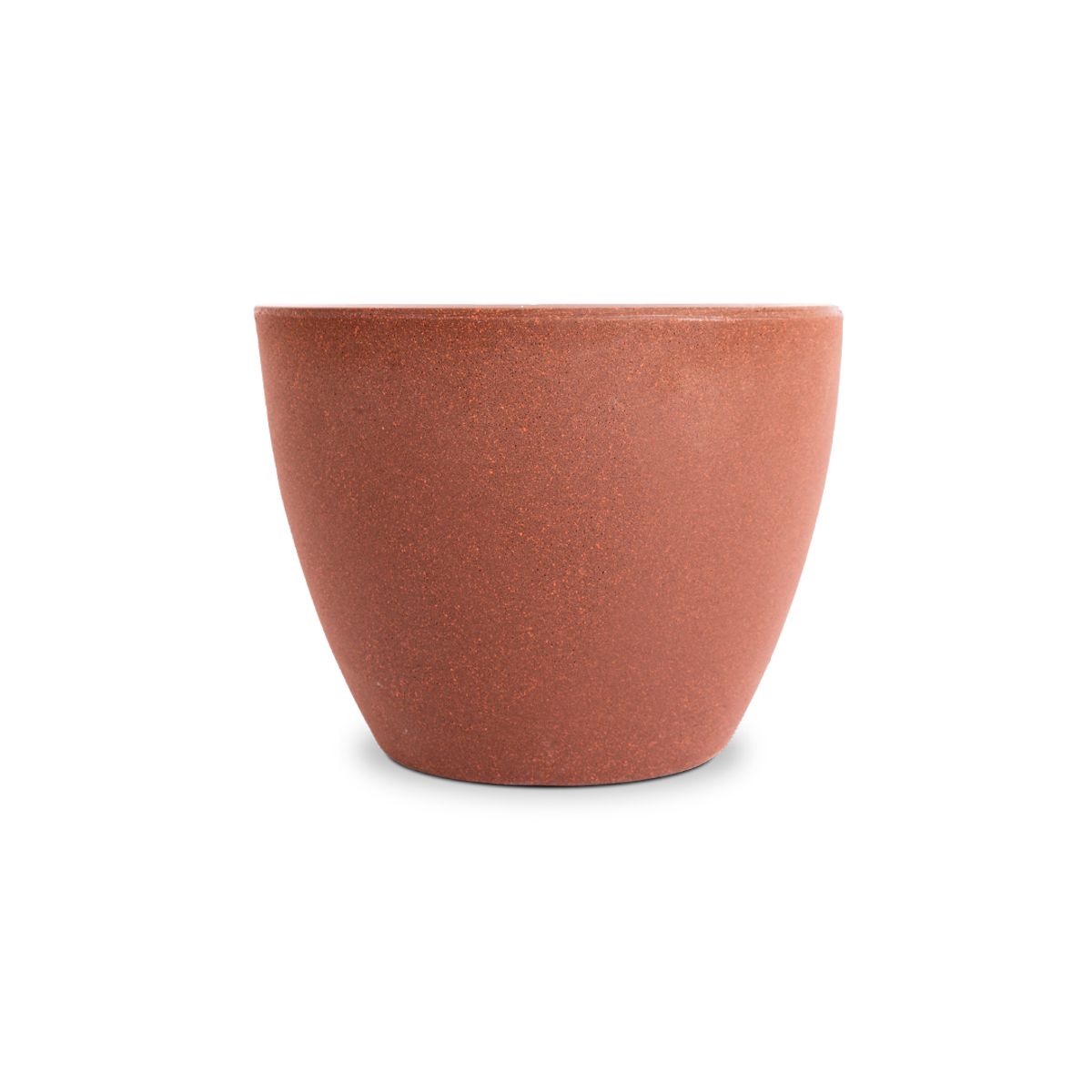 MILK - Macetero Cone Bajo 28 Café Con Plato