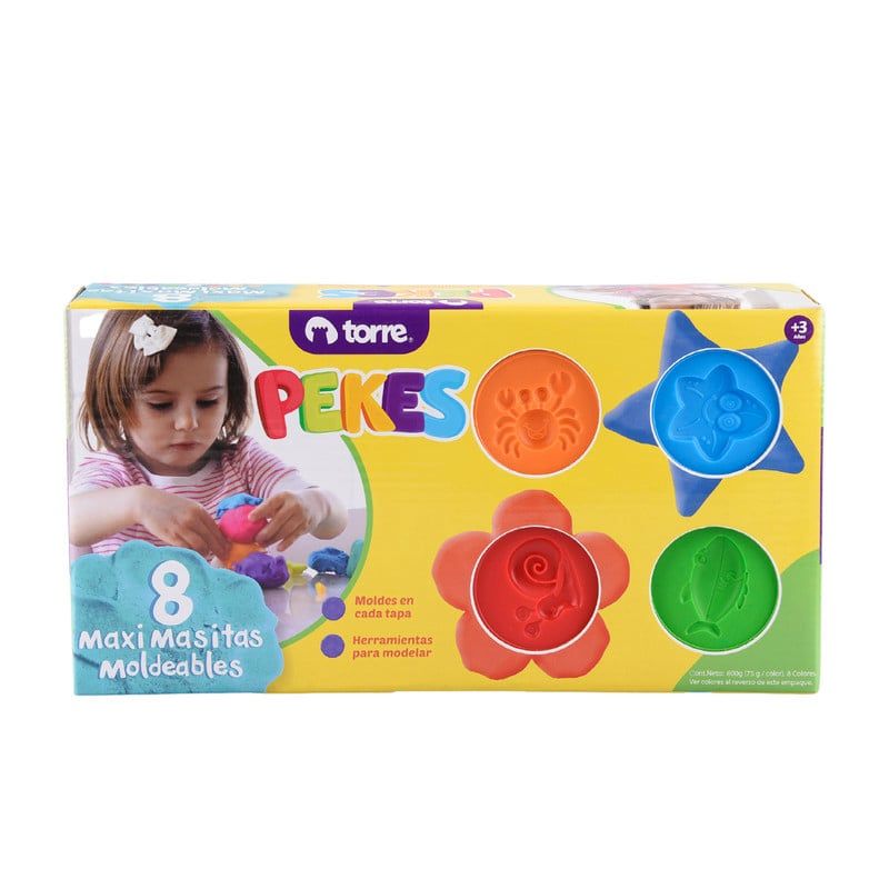 TORRE - MAXI-MASITAS PEKES 8 COLORES