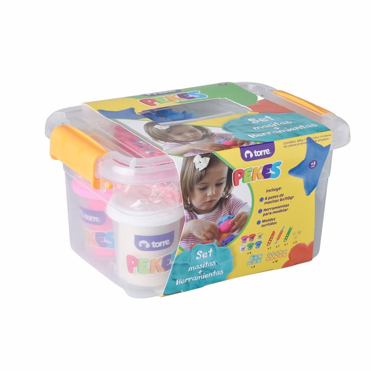 TORRE - SET MASITAS + HERRAMIENTAS 29 PIEZAS PEKES