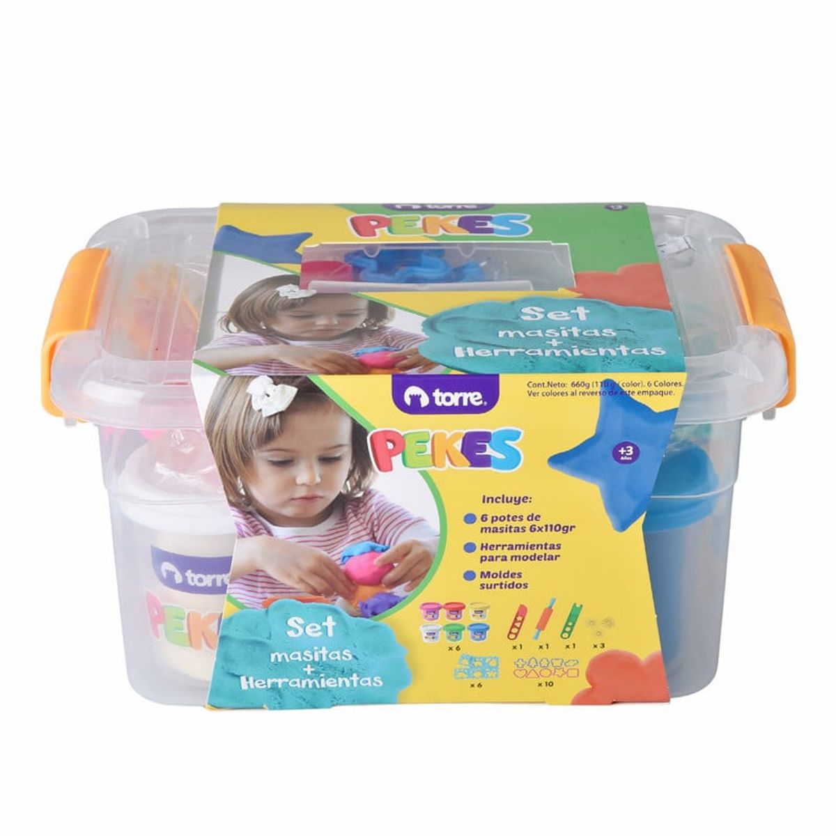 TORRE - SET MASITAS + HERRAMIENTAS 29 PIEZAS PEKES