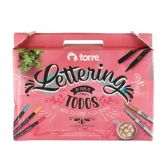 TORRE - CAJA BOX  LETTERING PARA TODOS