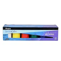 TORRE - PINTURA PARA TELAS 12 COLORES Sense of color