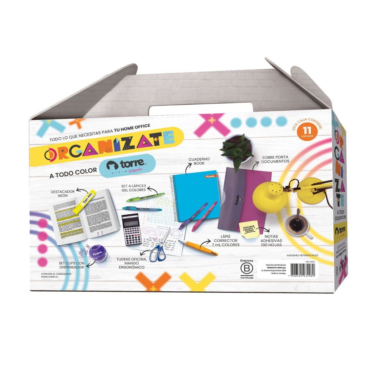 TORRE - CAJA BOX ORGANIZATE CON NOTES