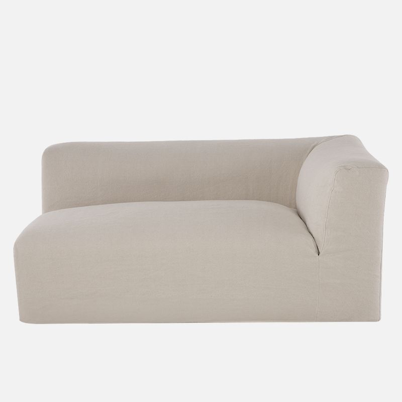MILK - SILLON SECCIONAL IZQUIERDO SLOW BEIGE