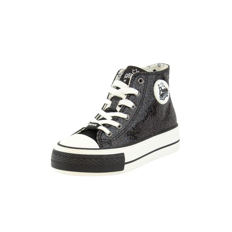 FICCUS - Zapatilla Junior Niña Urbana Negro