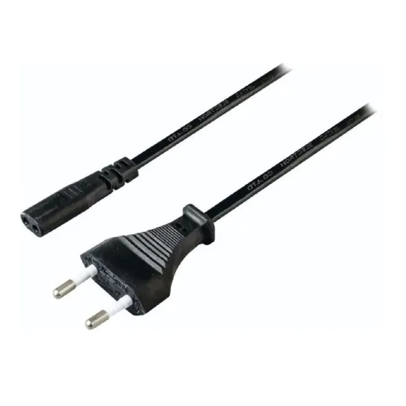 GENERICO - Cable Poder Tipo 8 Nacional 1.8m