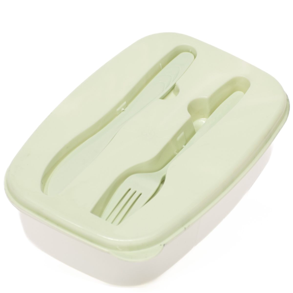 WAKESHOME - Lonchera Térmica De Plástico Fiambrera Colación Con Servicio