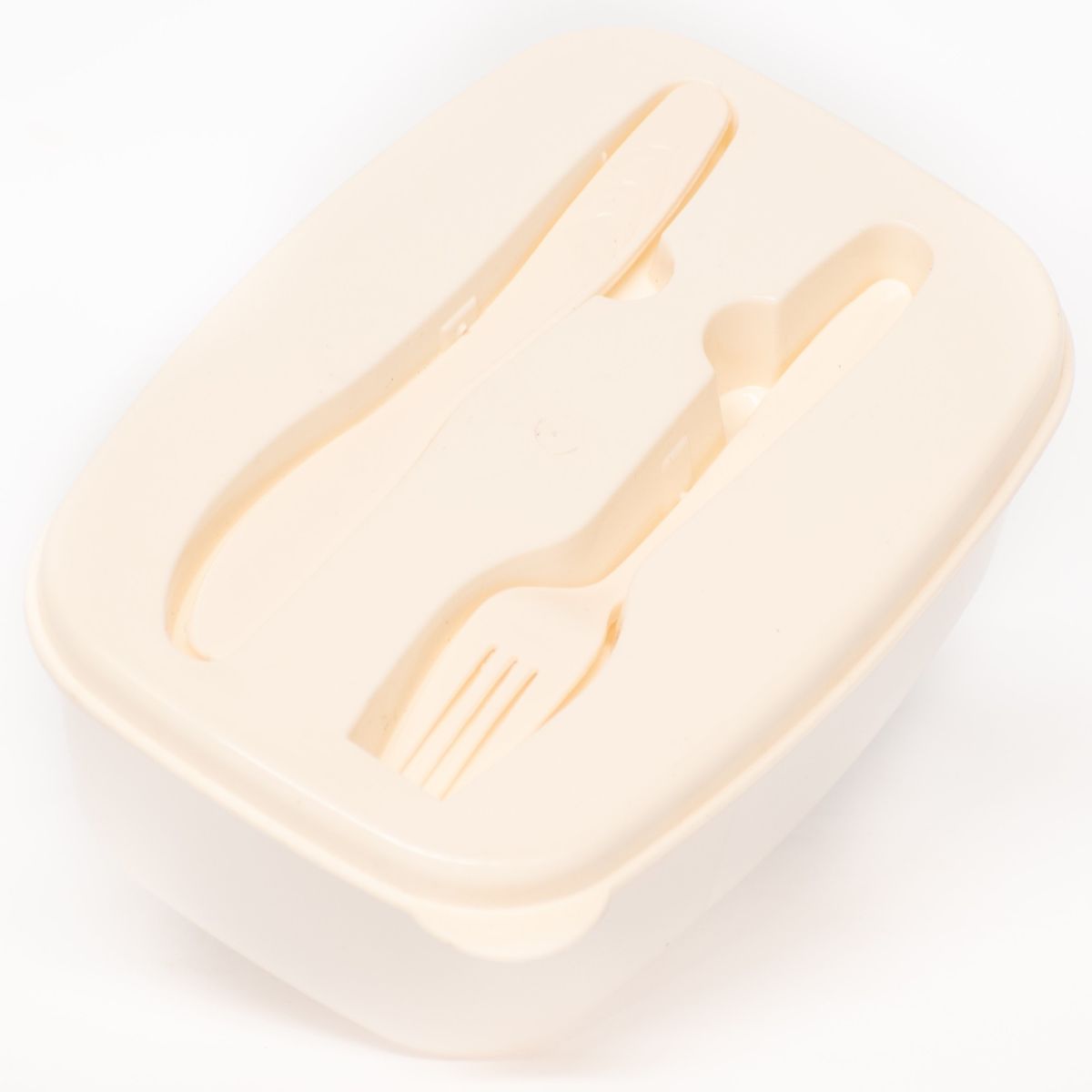 WAKESHOME - Lonchera Térmica De Plástico Fiambrera Colación Con Servicio