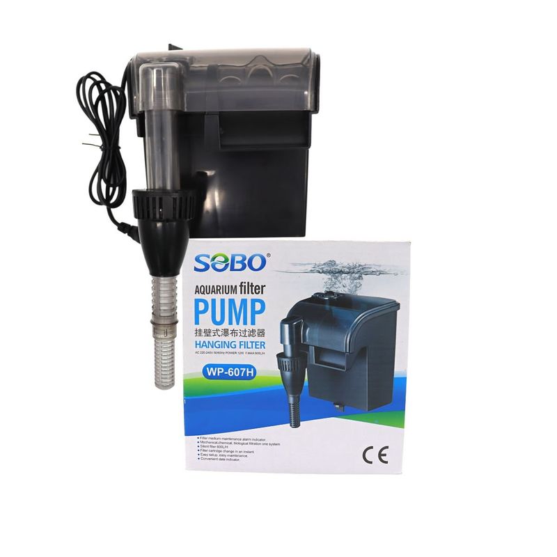 GENERICO - Filtro Mochila Cascada 600lh Externo Sobo Para Acuarios