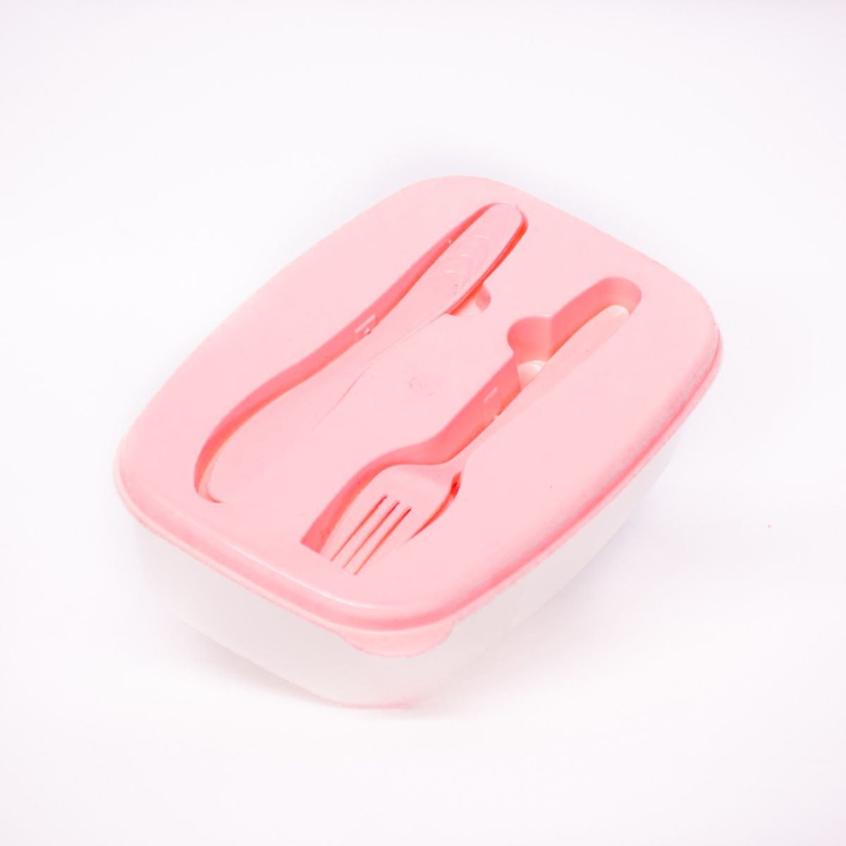 WAKESHOME - Lonchera Térmica De Plástico Fiambrera Colación Con Servicio