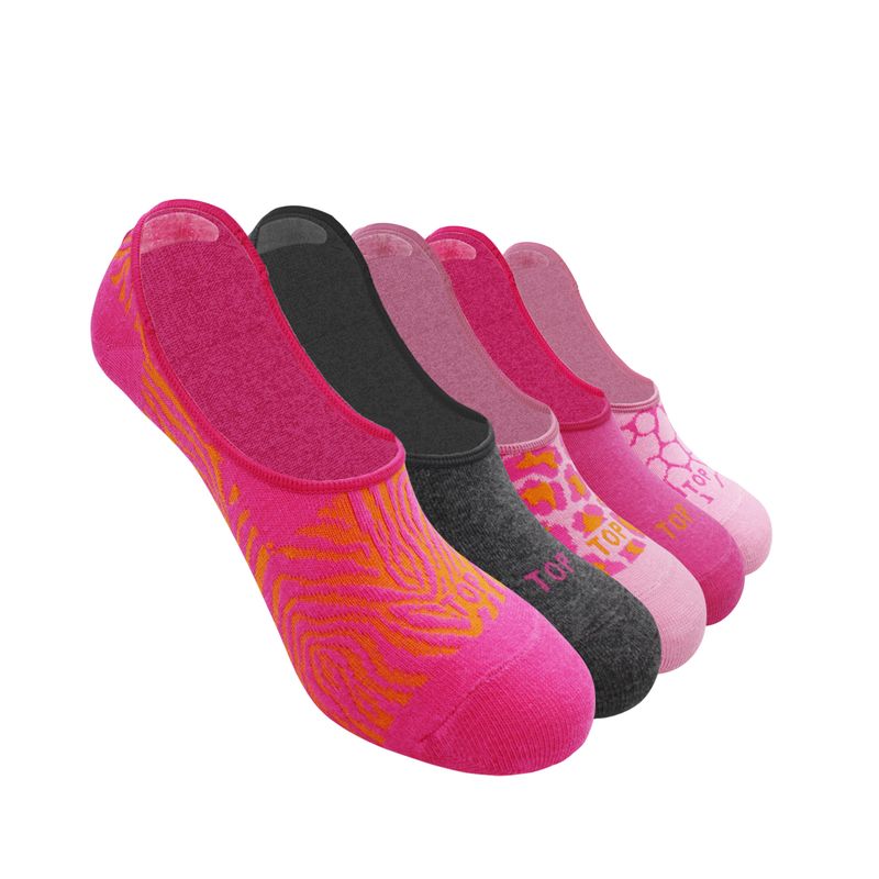 TOP - Calcetines Deportivos Invisibles Mujer Pack 5 C10 Top