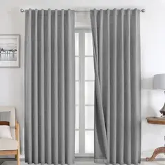 AZ AURAZEUS - Cortina 100% Blackout 1 Paño 230 x 140 Lino Termica Roller Az