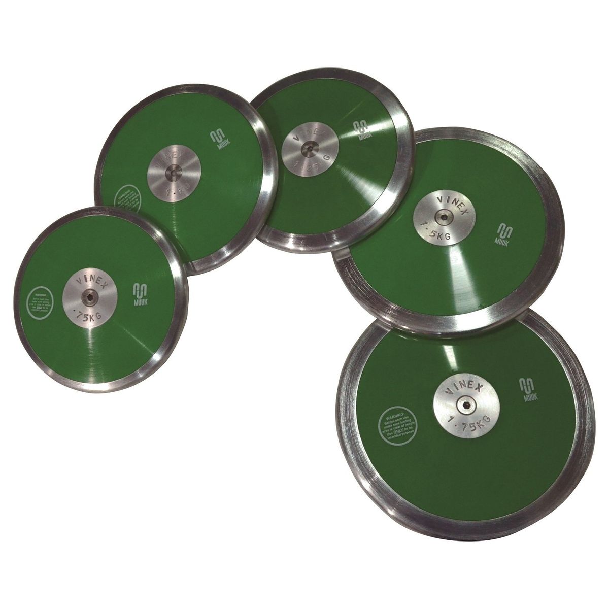 MUUK - DISCO DE LANZAMIENTO MUUK ACERO GALVANIZADO 2 KG.