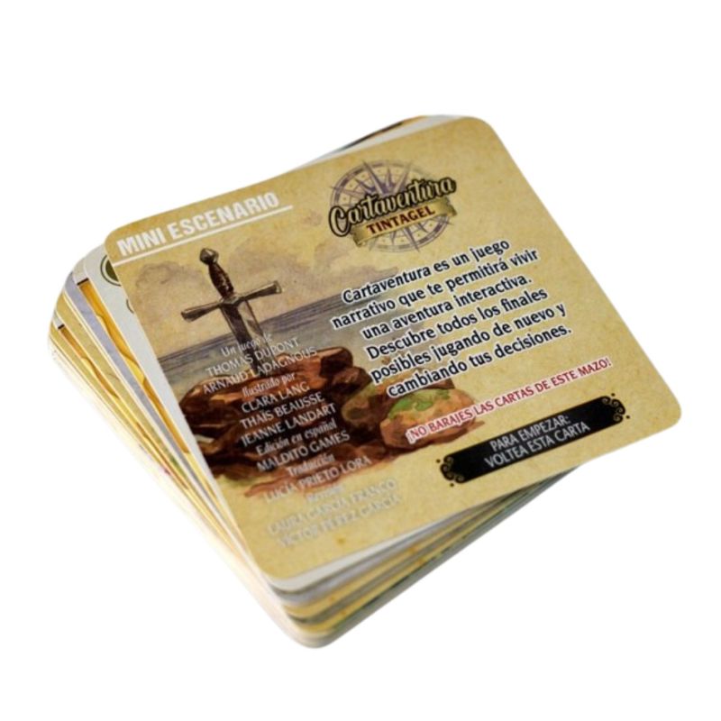 MALDITO GAMES - Cartaventura Tintagel