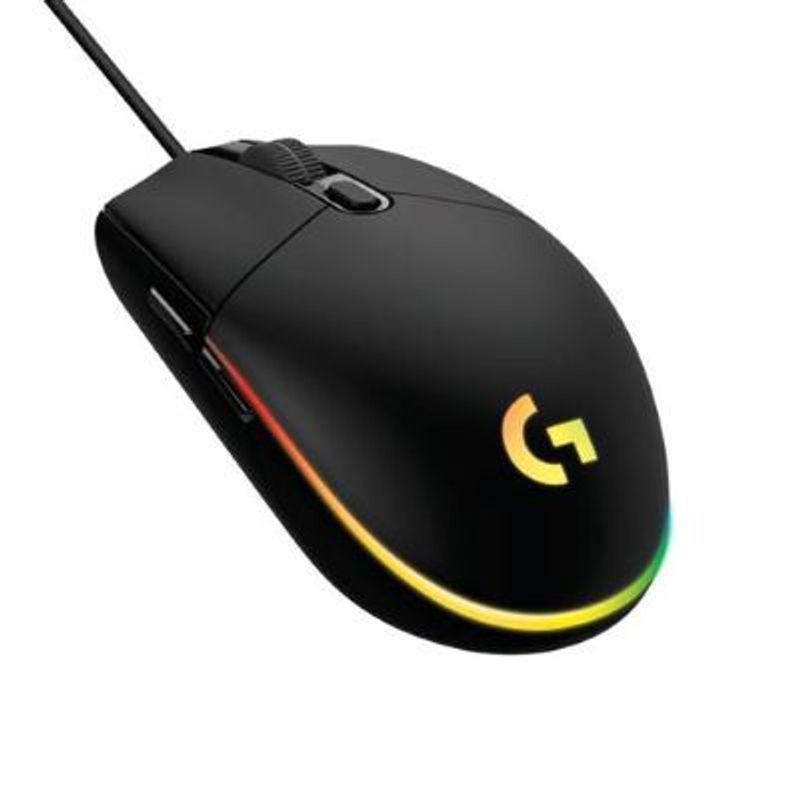 LOGITECH - Logitech G203 Mouse Gamer Color Negro