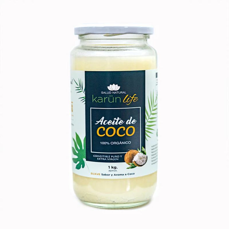 KARUNLIFE - Aceite De Coco 1 Kilo Natural