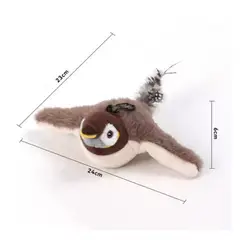 GENERICO - Juguete Electrónico Pájaro Volador Interactivo Gato Simulaci