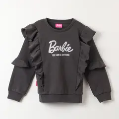 BARBIE - Poleron Cerrado Niña You Can Be Anything Negro