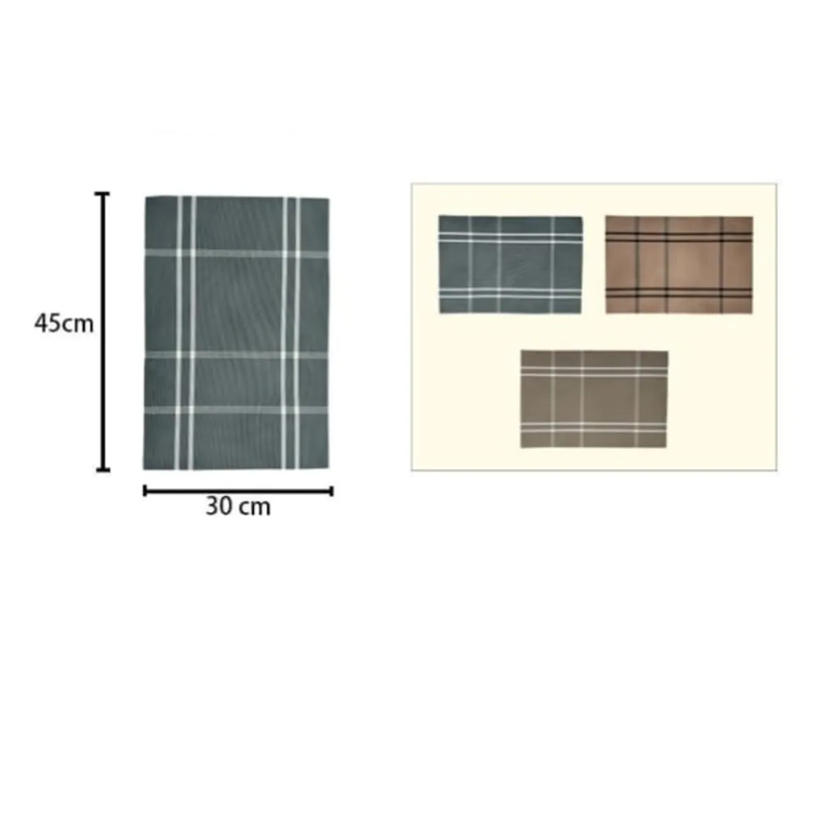 GENERICO - Individual De Mesa 29Cm X 45Cm Tela