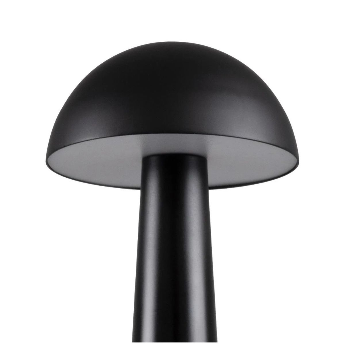 HB LEDS - Lámpara de Mesa LED Recargable Mushroom LED Dimeable Negro