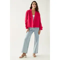 ASH - Chaqueta Lisa fucsia