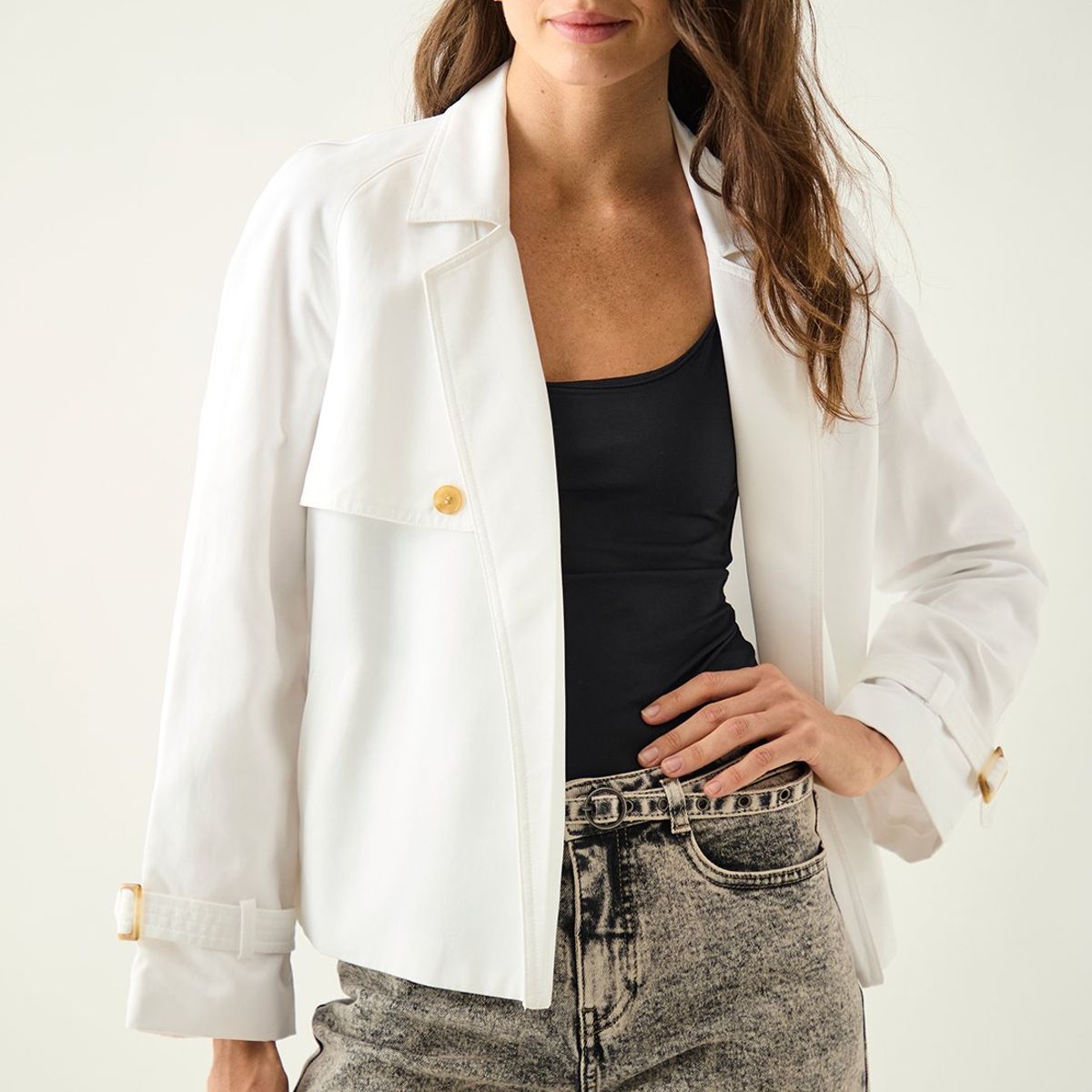 ASH - Chaqueta Crudo Mujer Ash