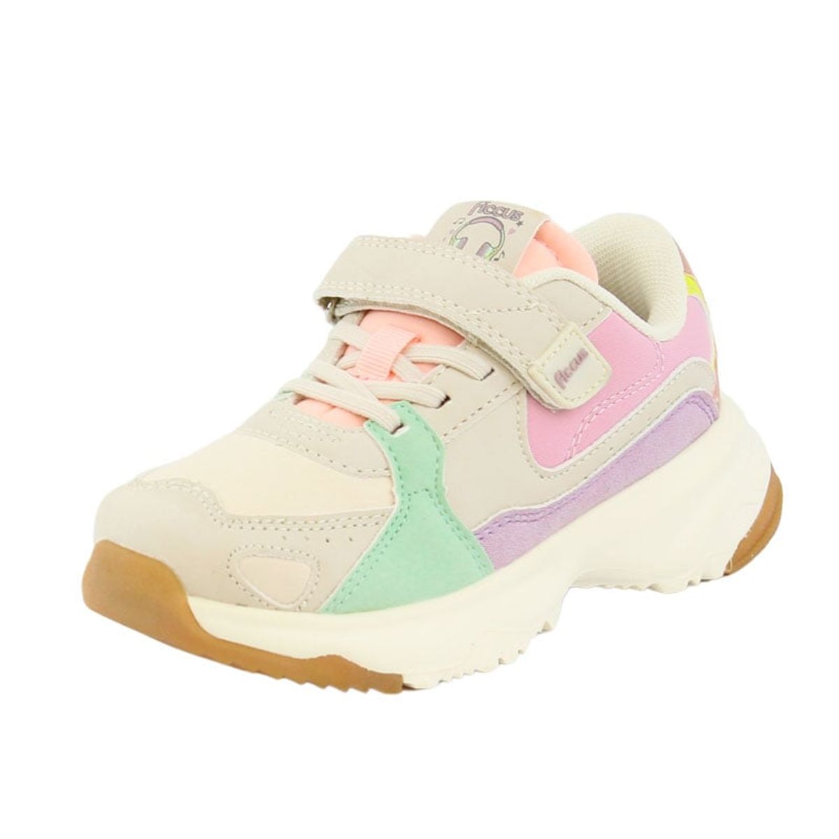 FICCUS - Zapatilla Sport Junior Niña Sport Beige