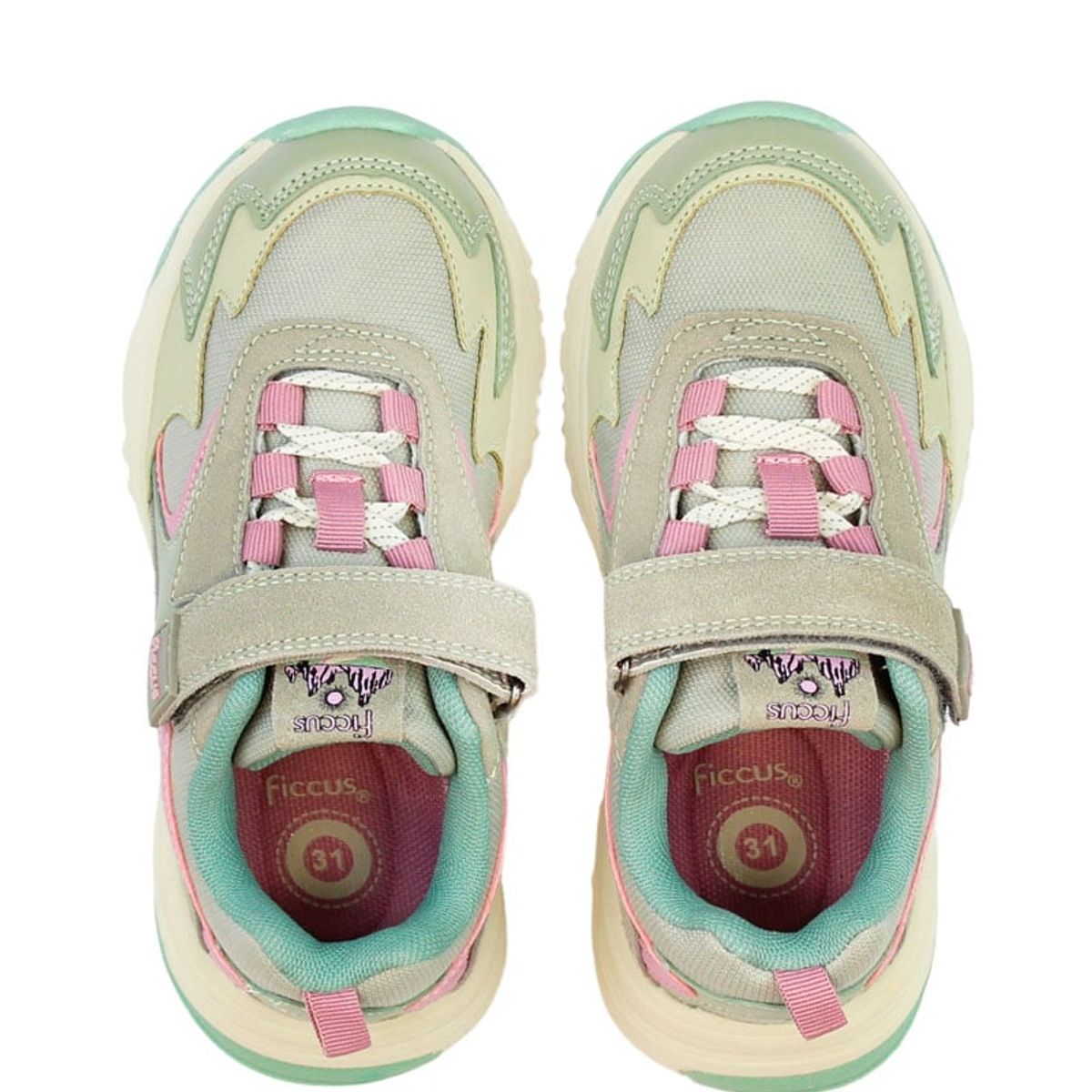 FICCUS - Zapatilla Sport Junior Niña Sport Menta