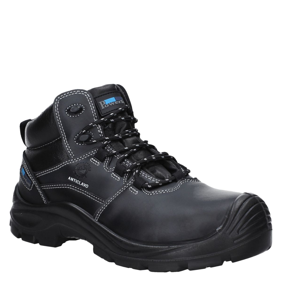 POWERFULL - Zapato de Seguridad Hombre Negro Powerfull 