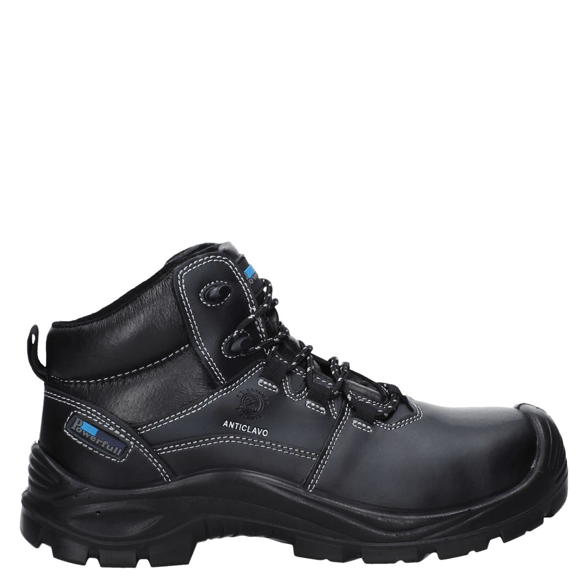 POWERFULL - Zapato de Seguridad Hombre Negro Powerfull 