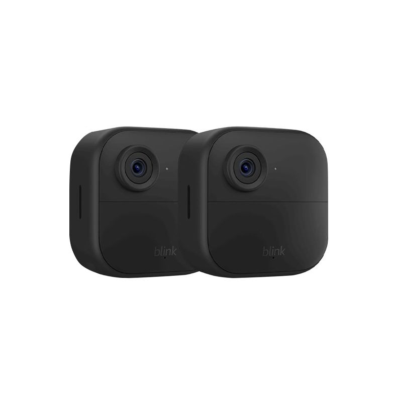 BLINK - Cámaras de Seguridad Blink Outdoor 4 - 2 Unidades + Modulo Sync 2