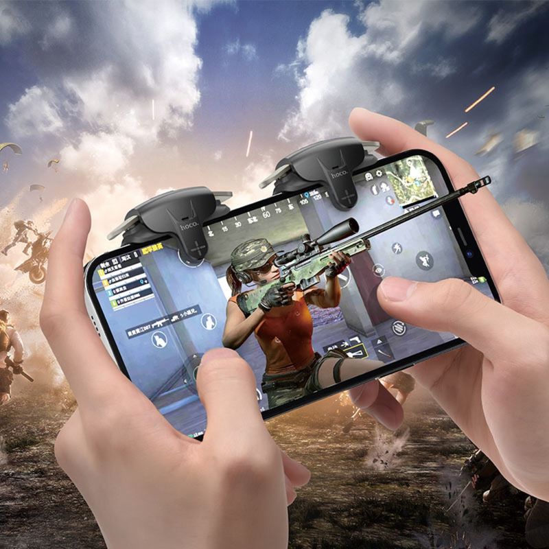 HOCO - Gatillos Gamer Con Pulso Electromagnetico Gm5 Free Fire Hoco