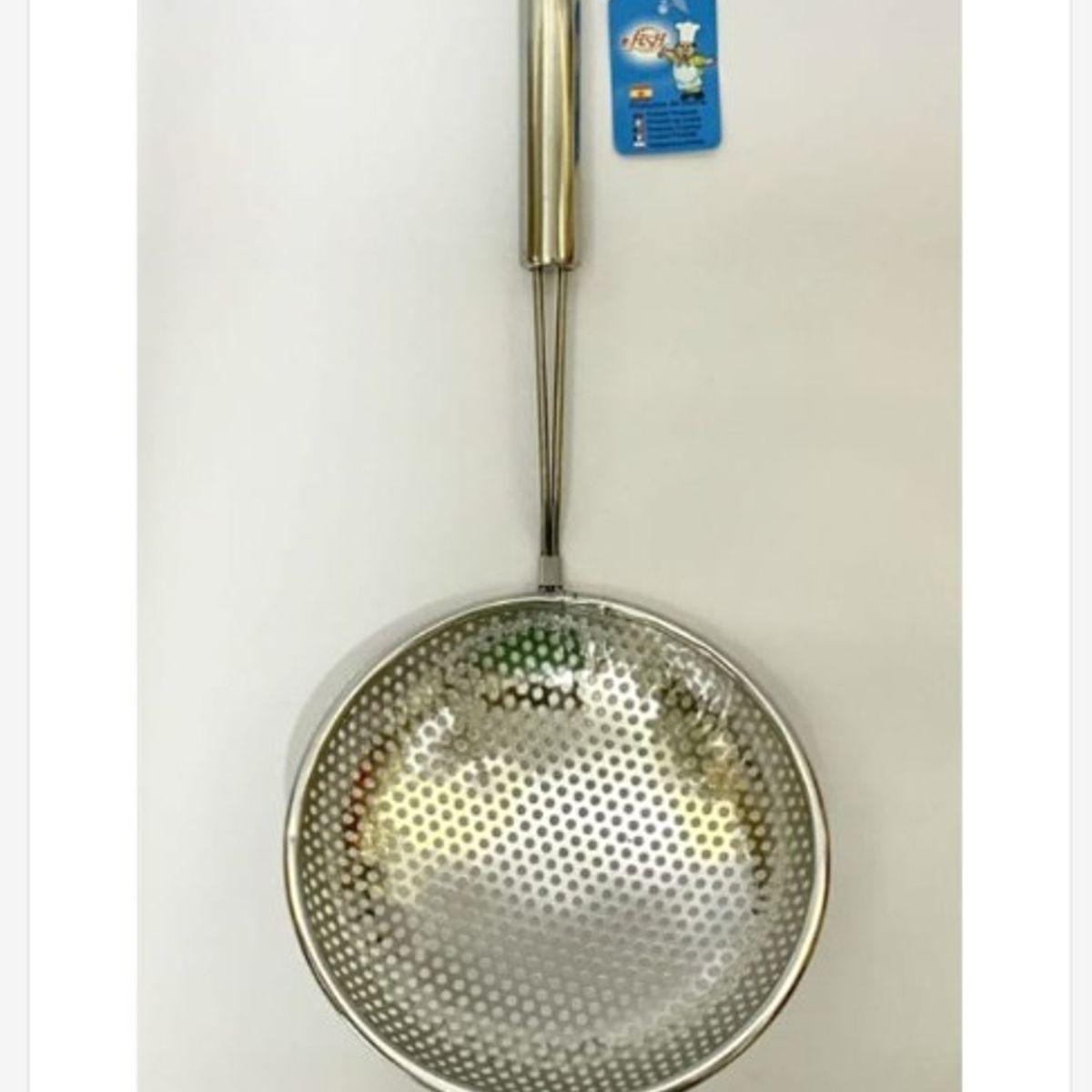 GENERICO - Colador De Metal Perforado De Acero Inoxidable 18Cm