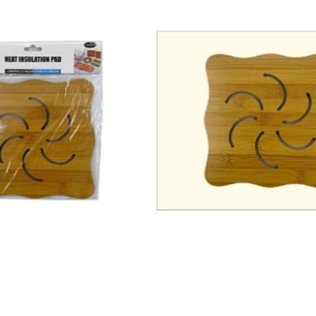 GENERICO - Individual De Mesa Madera Para Plato Diseño Surtidos