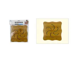 GENERICO - Individual De Mesa Madera Para Plato Diseño Surtidos